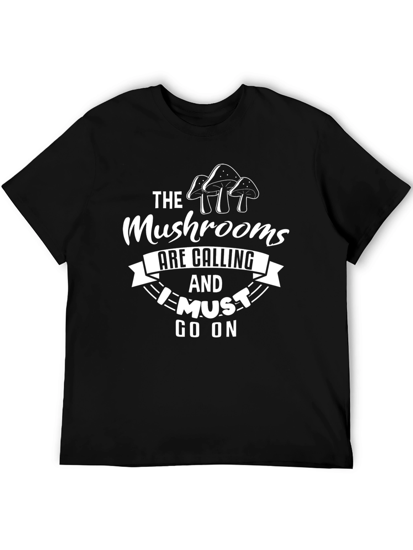 Mushroom Calling T-Shirt: Nature Adventure Tee