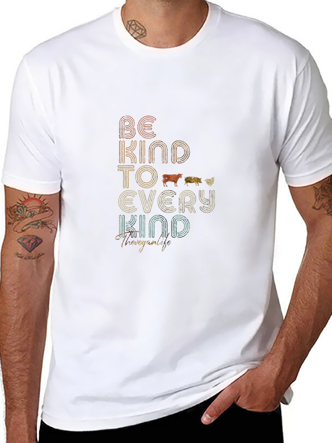 Be Kind to Every Kind Vegan T-Shirt