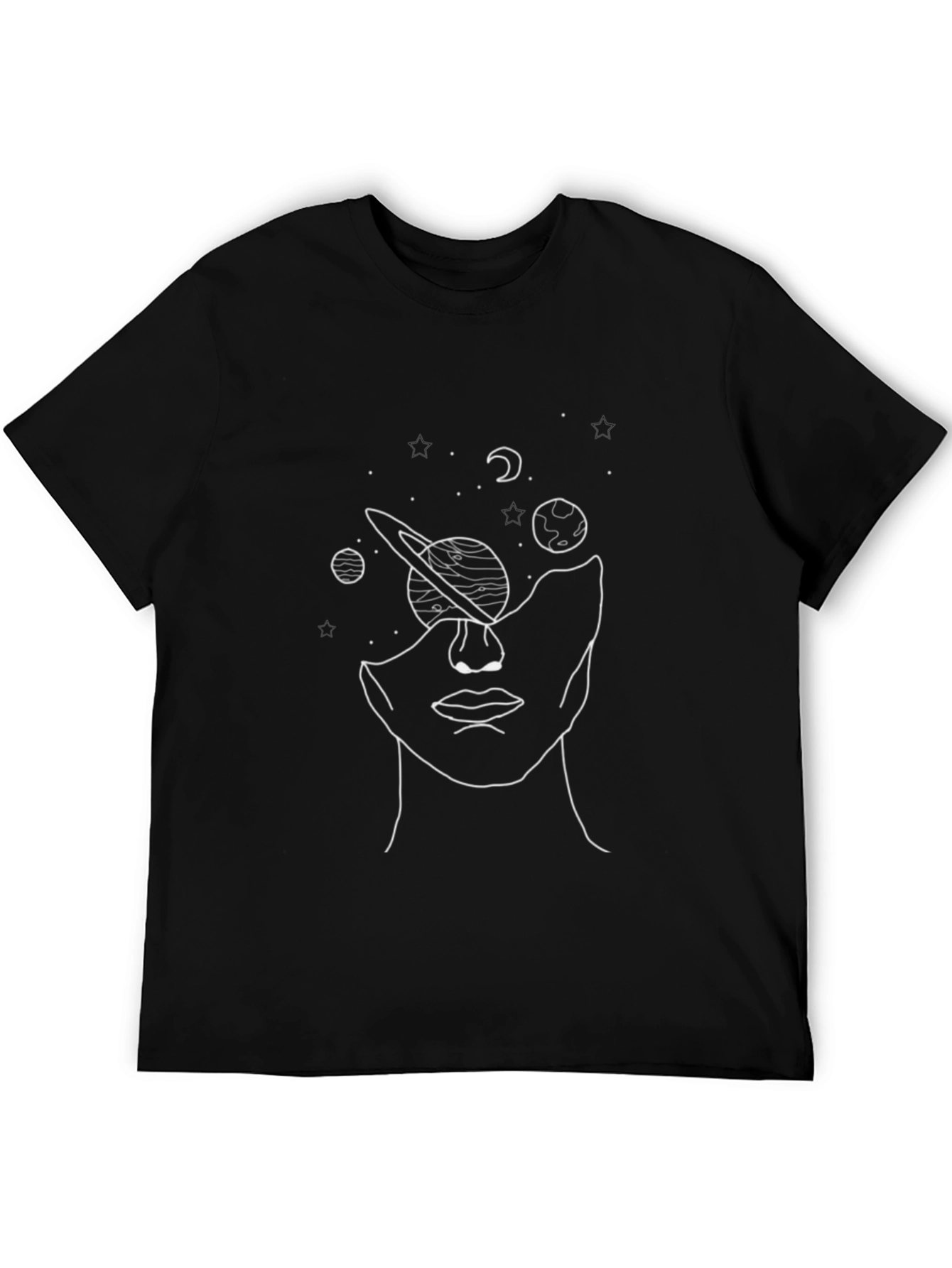 Cosmic Mind T-Shirt - Black Graphic Tee