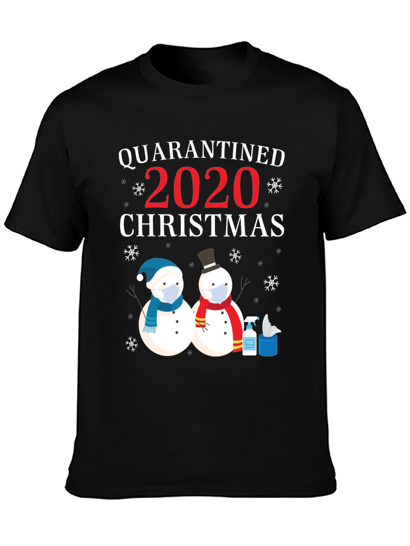 Quarantined 2020 Christmas T-Shirt