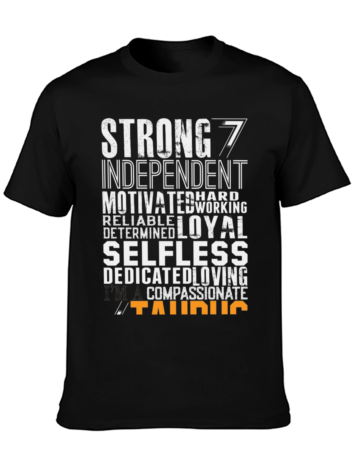 Taurus Zodiac Sign T-Shirt - Strong Loyal Selfless