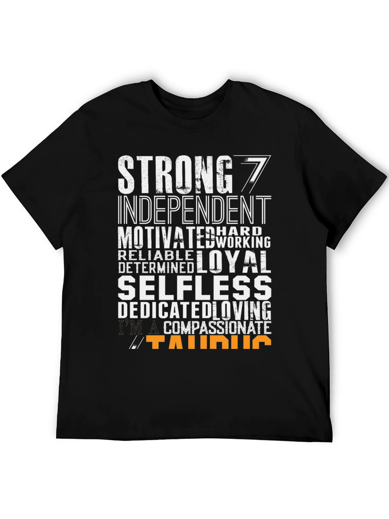 Taurus Zodiac Sign T-Shirt - Strong Loyal Selfless