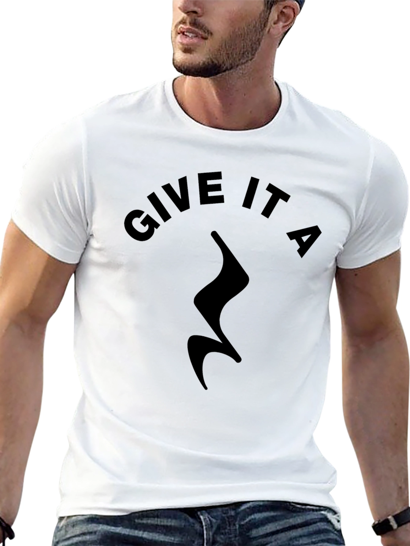 Give It a Rest T-Shirt - Black Graphic Tee