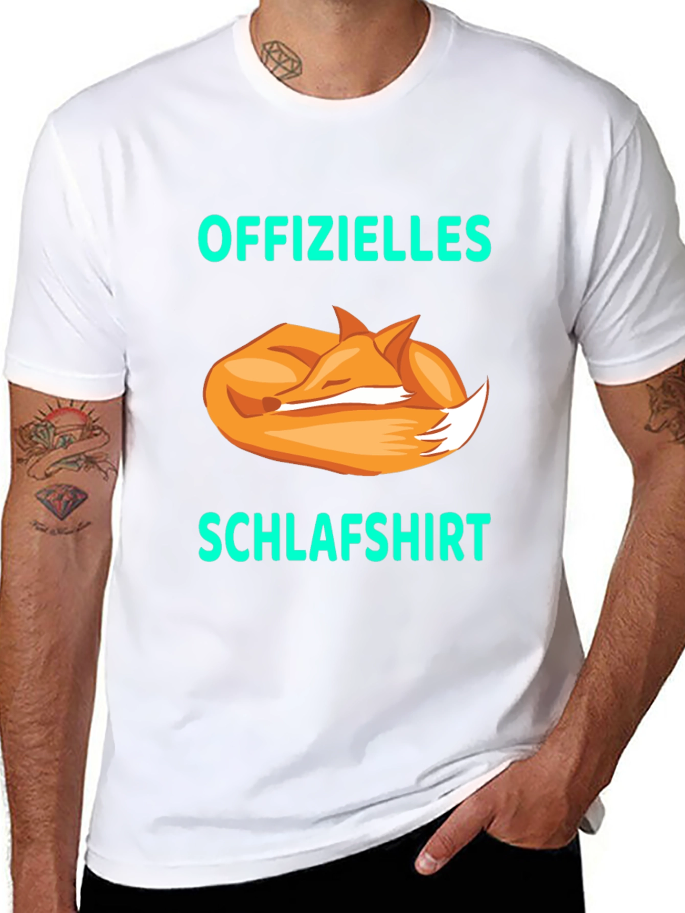 Offizielles Schlafshirt Fox Graphic Tee