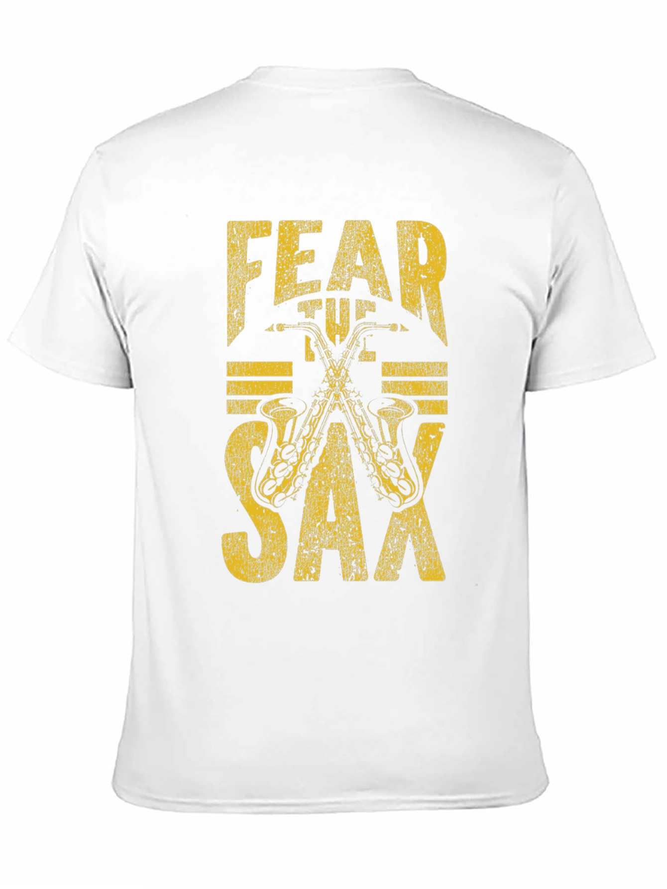 Fear The Sax T-Shirt: Musicians Graphic Tee