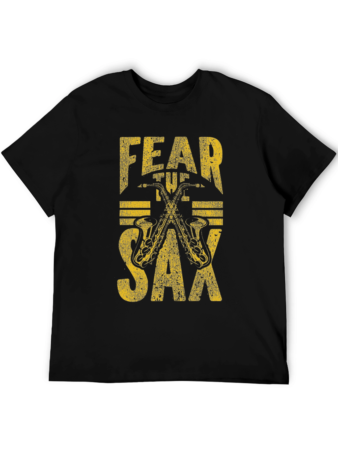 Fear The Sax T-Shirt: Musicians Graphic Tee