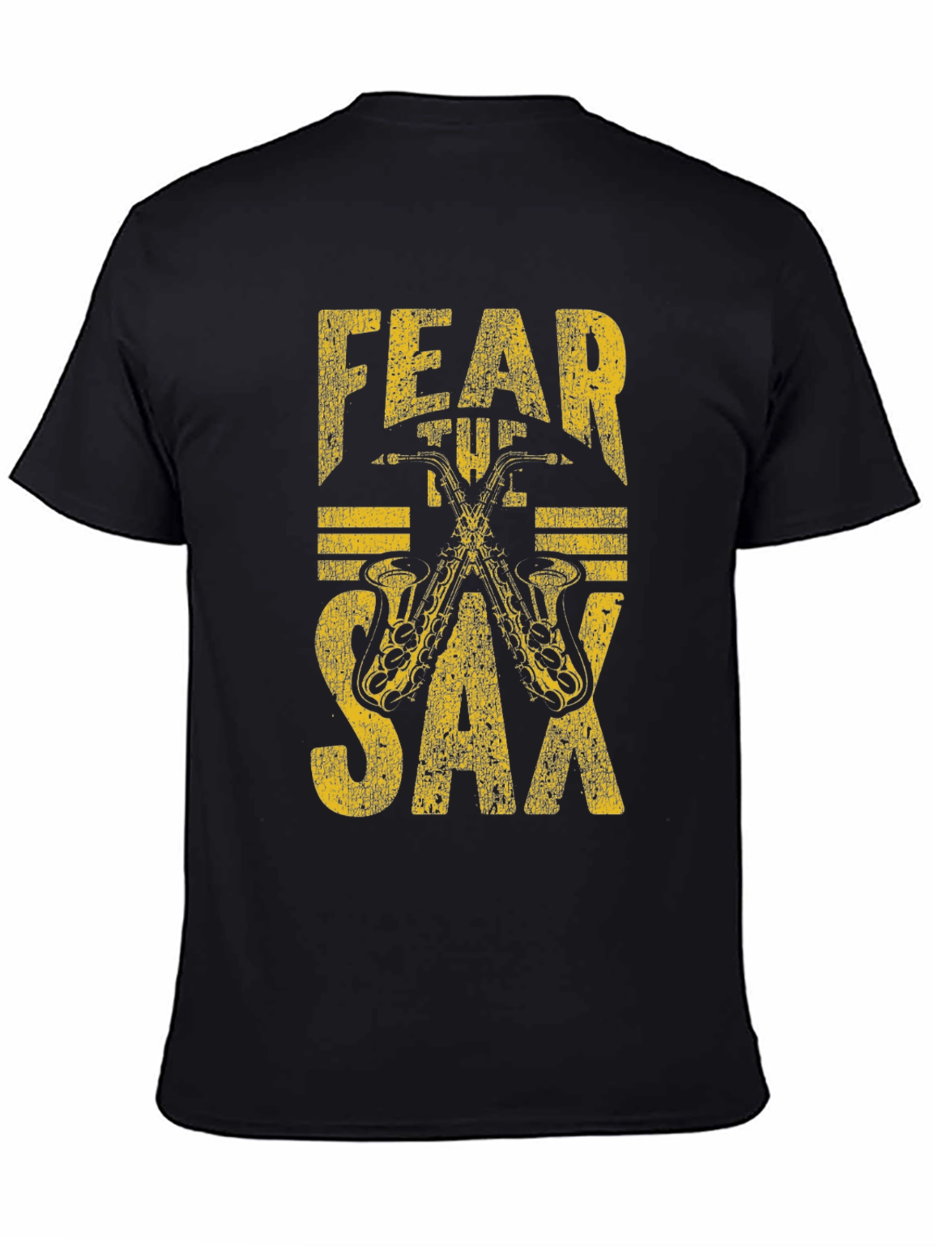 Fear The Sax T-Shirt: Musicians Graphic Tee