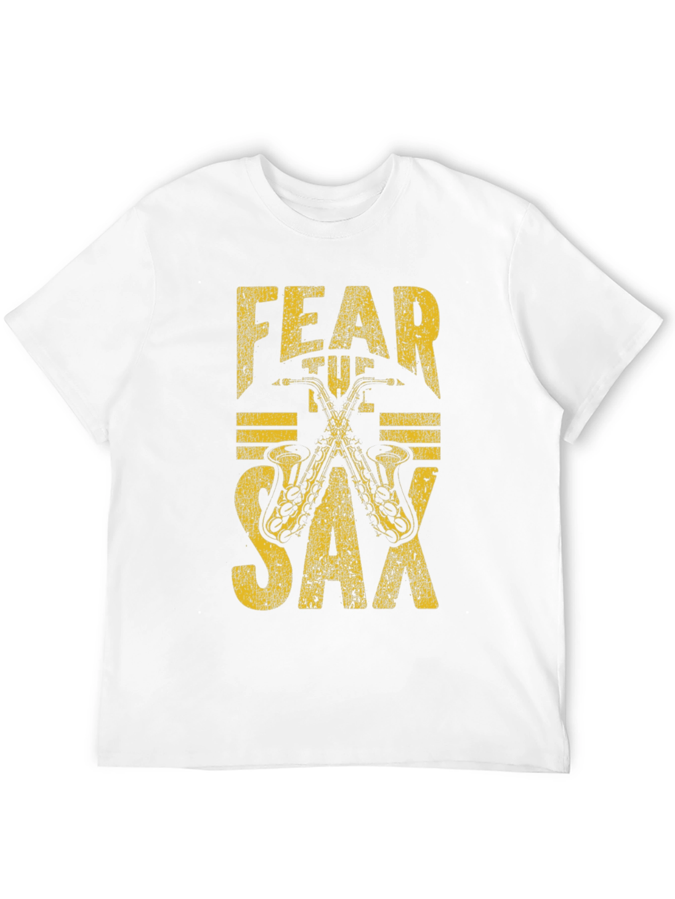 Fear The Sax T-Shirt: Musicians Graphic Tee