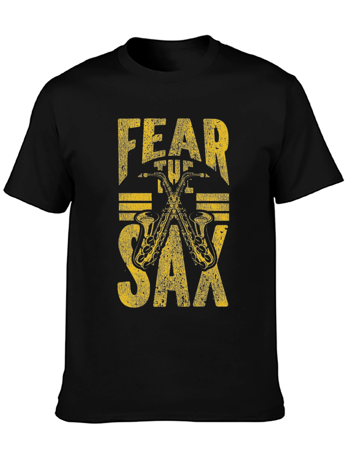 Fear The Sax T-Shirt: Musicians Graphic Tee