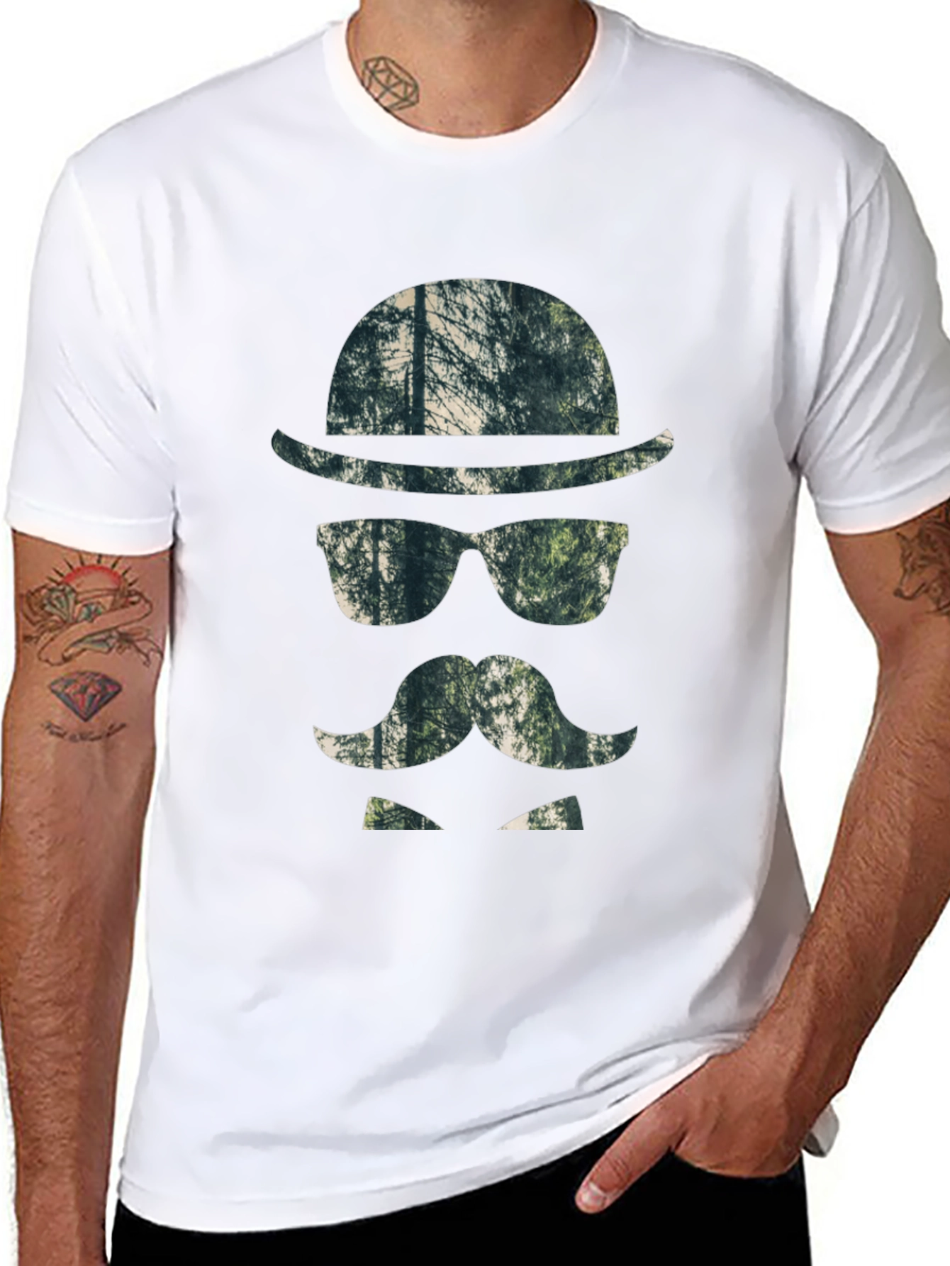 Cool Graphic Tee - Forest Gentleman Design