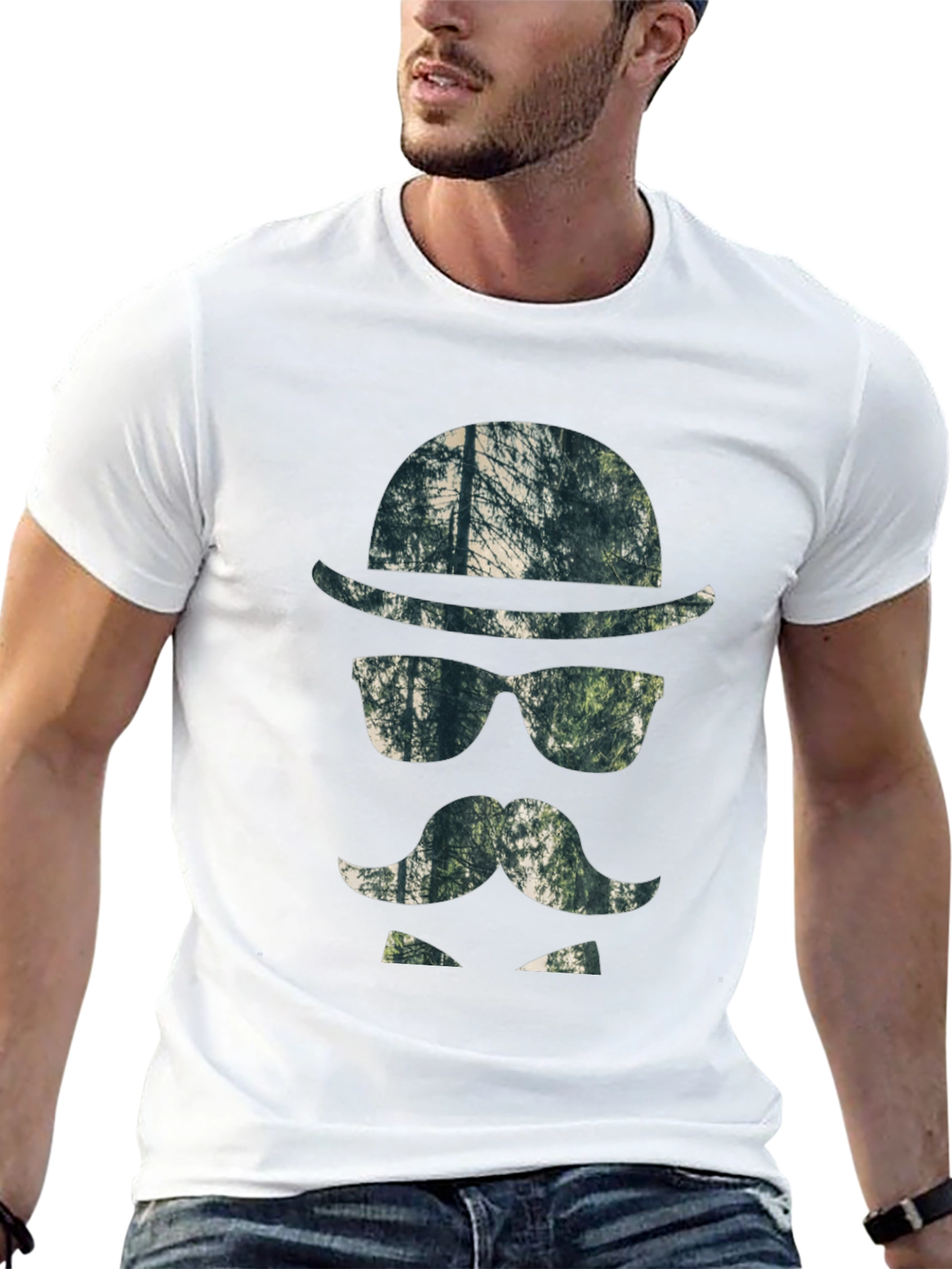 Cool Graphic Tee - Forest Gentleman Design