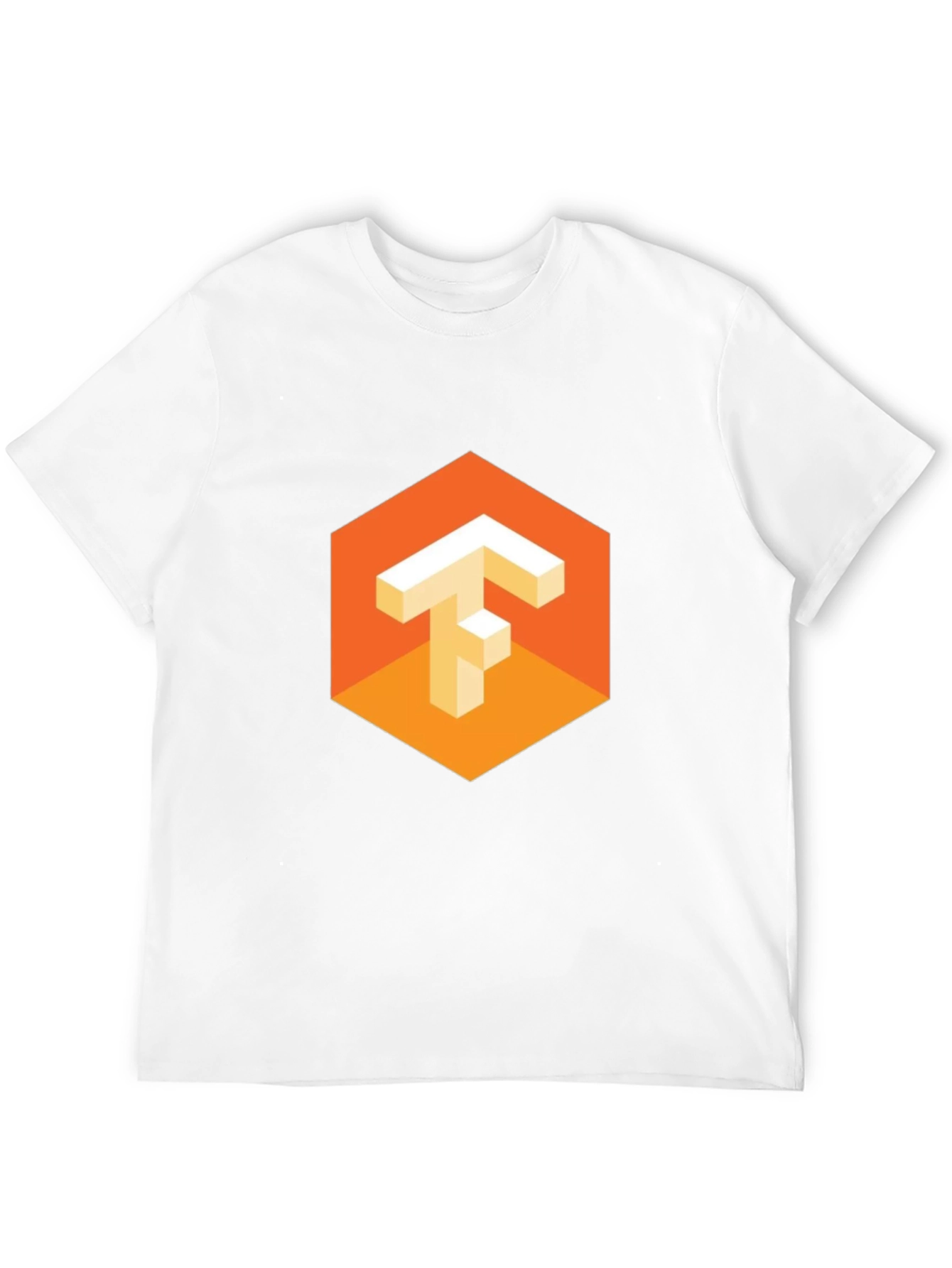 TensorFlow Logo Black T-Shirt