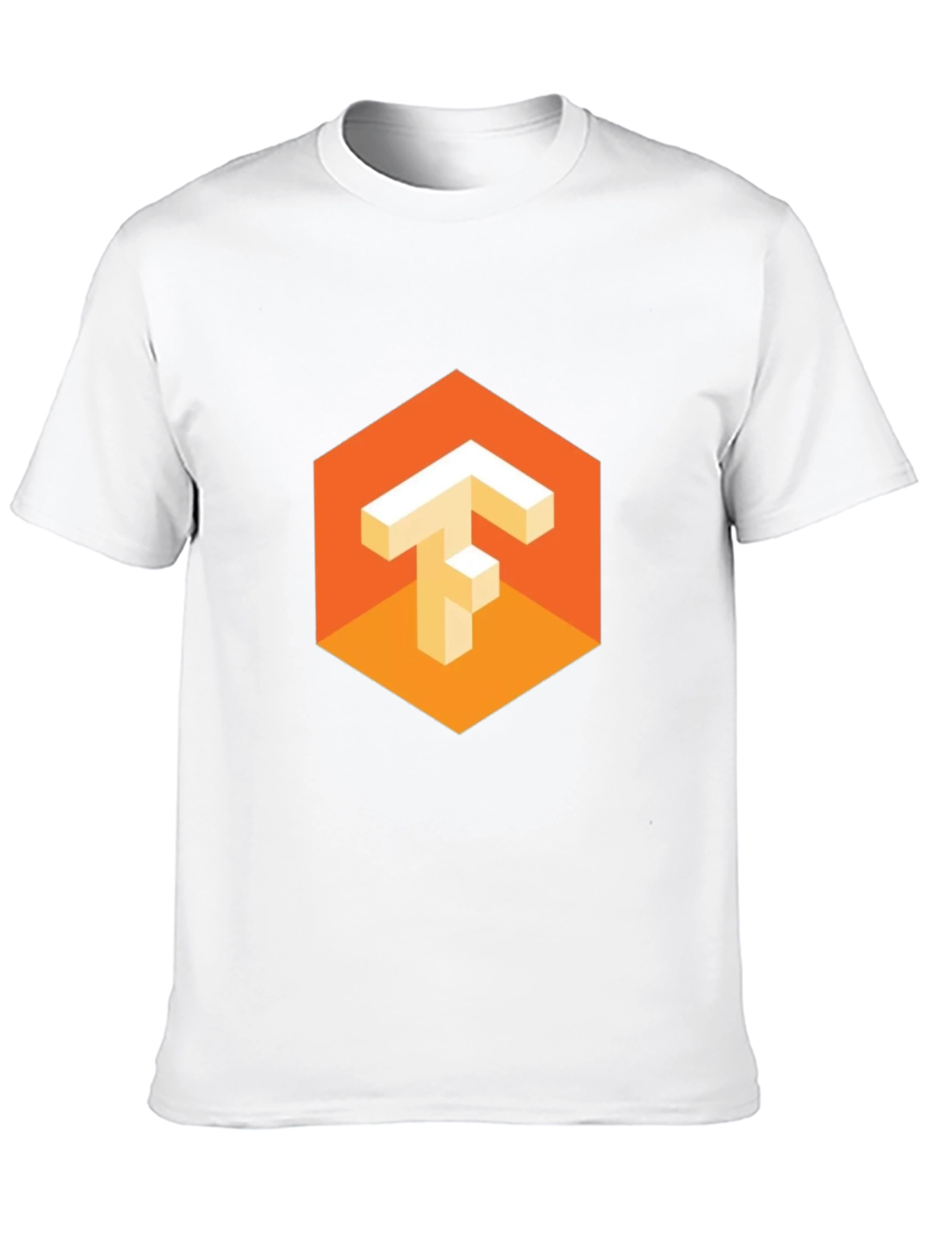 TensorFlow Logo Black T-Shirt