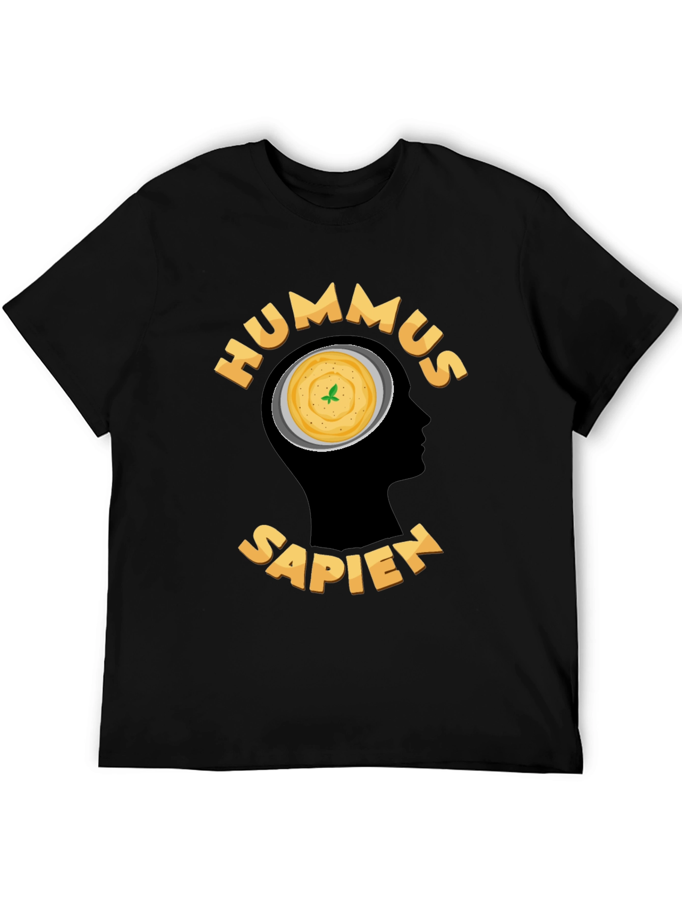 Hummus Sapien Graphic T-Shirt - Foodie Humor Tee
