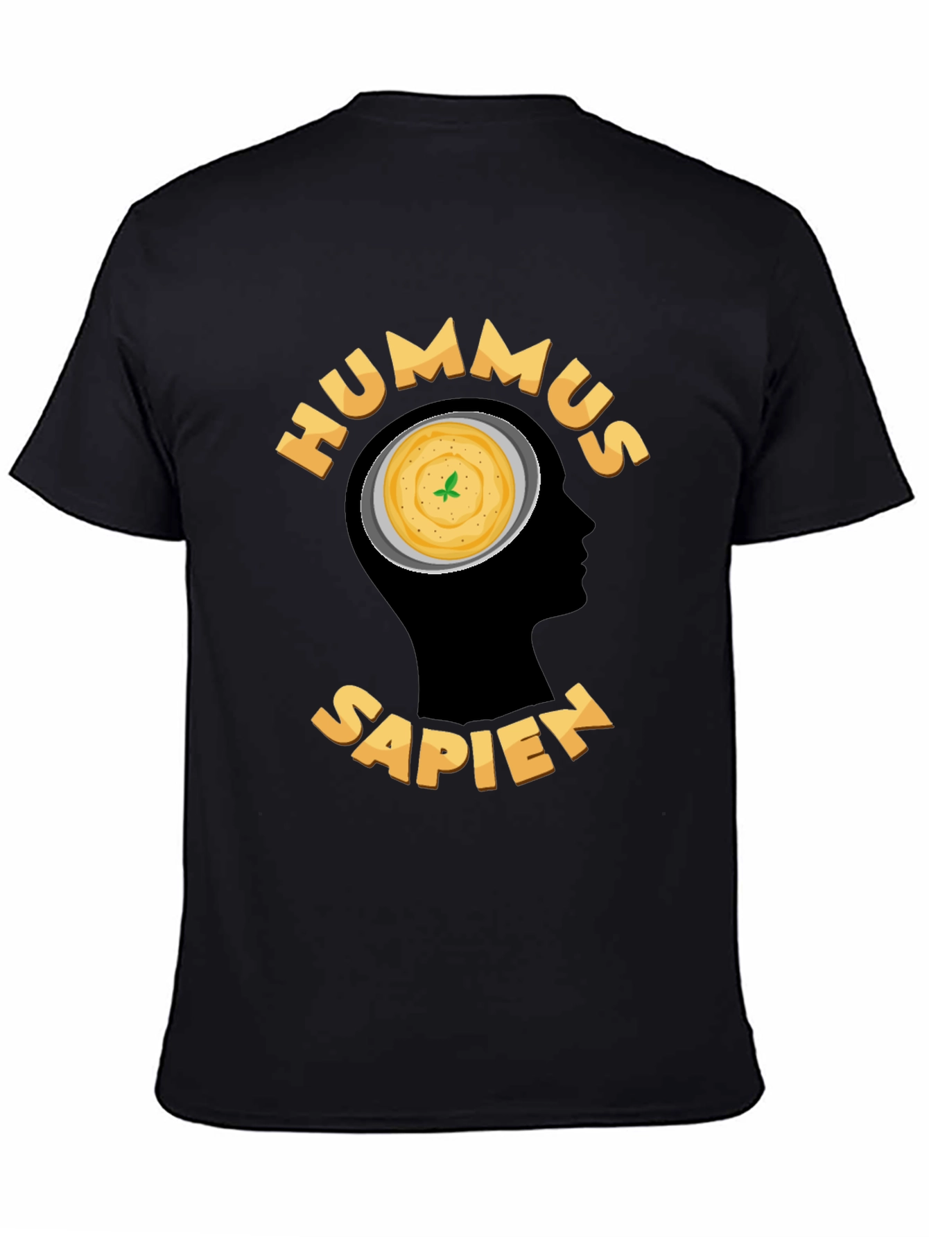 Hummus Sapien Graphic T-Shirt - Foodie Humor Tee