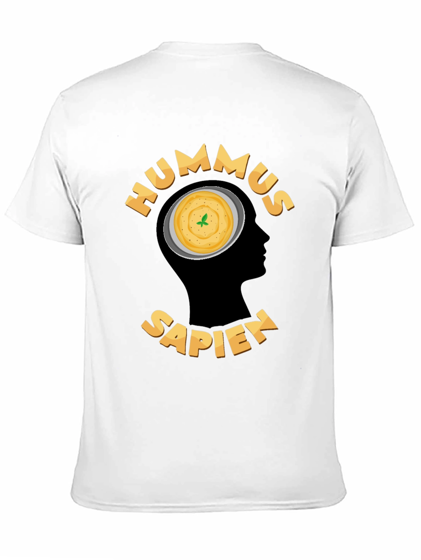 Hummus Sapien Graphic T-Shirt - Foodie Humor Tee
