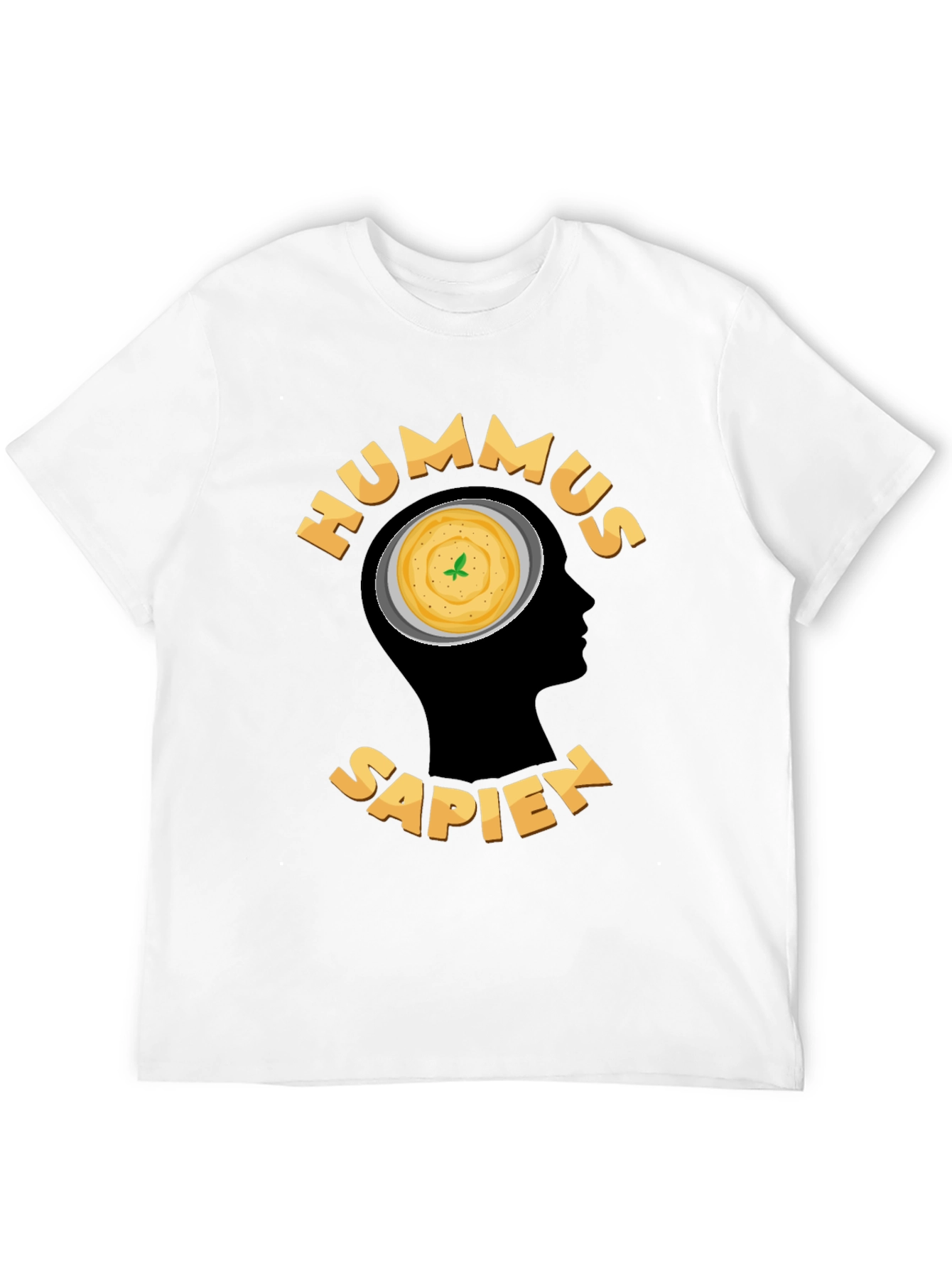Hummus Sapien Graphic T-Shirt - Foodie Humor Tee