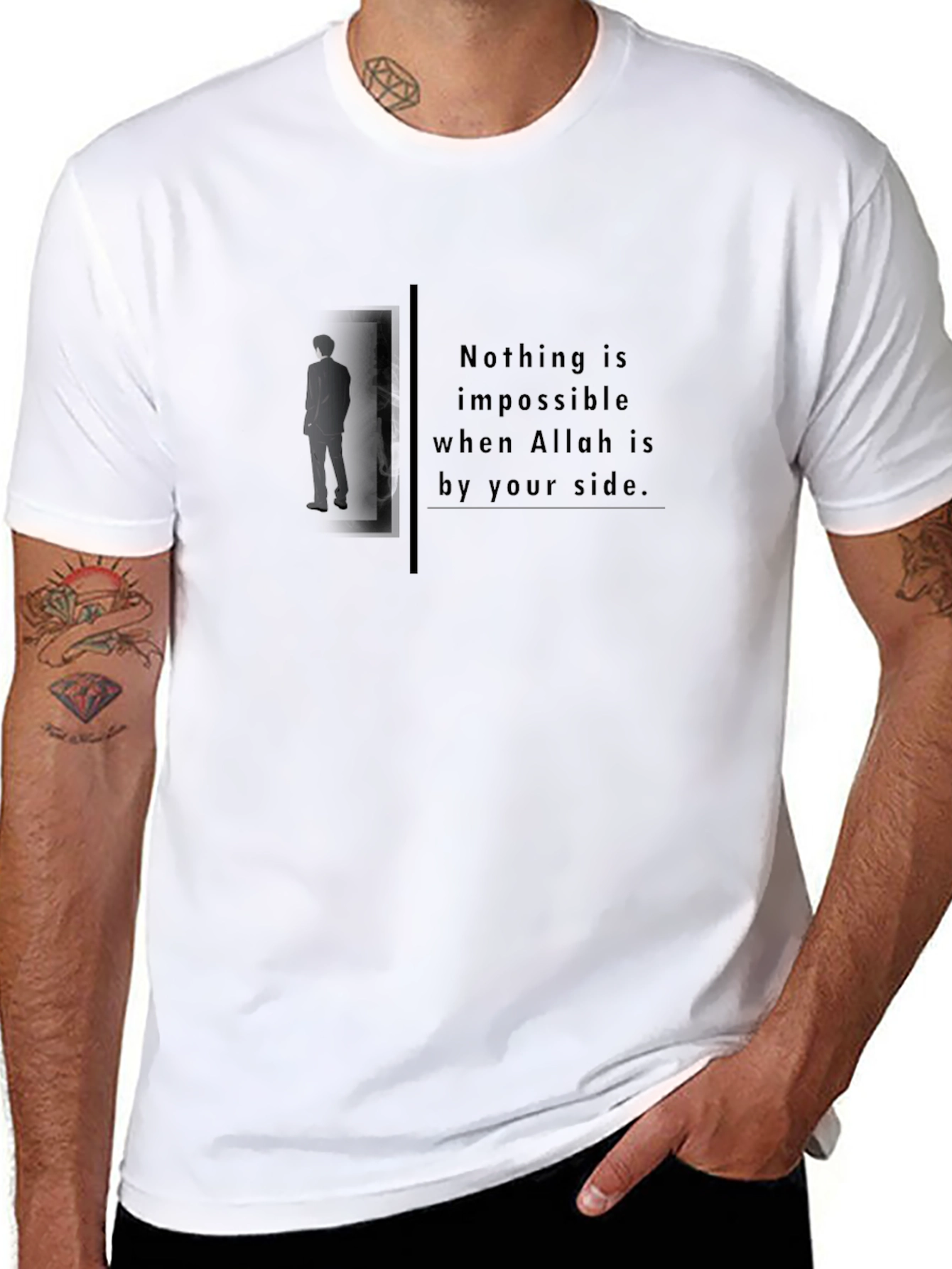 Faith-Inspired Tee: Nothing Is Impossible T-Shirt