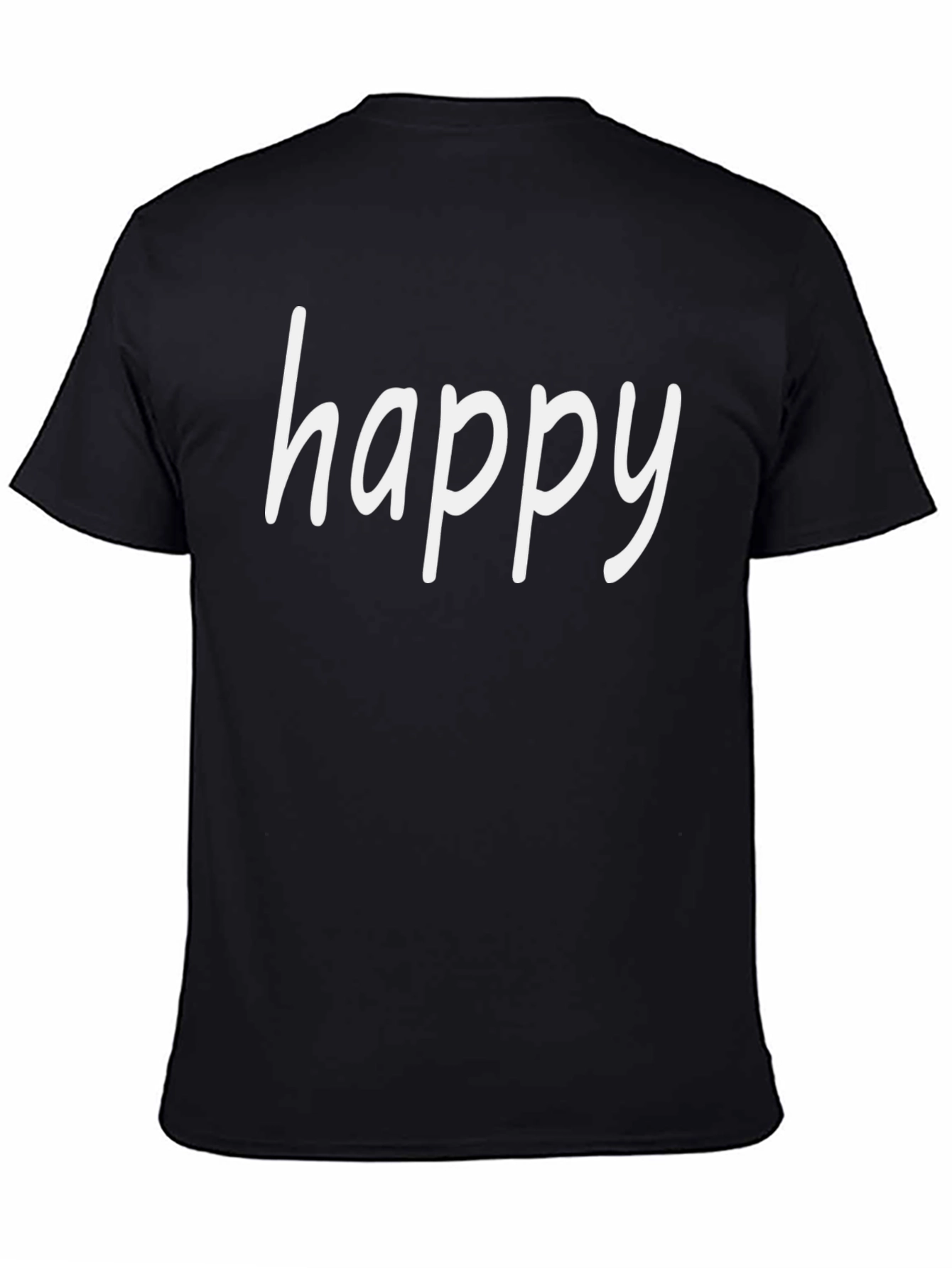 Happy Graphic Tee - Casual Comfort