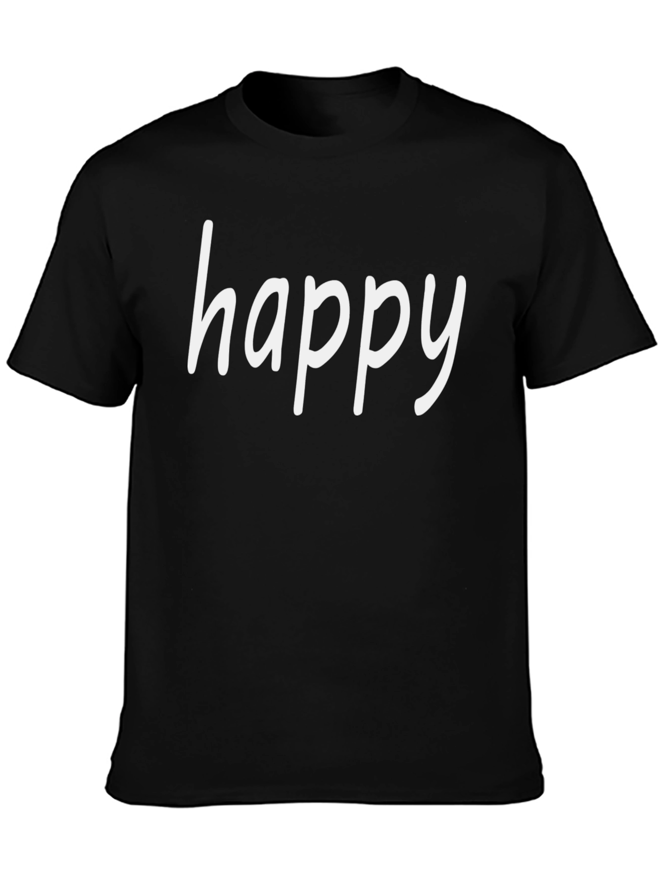 Happy Graphic Tee - Casual Comfort