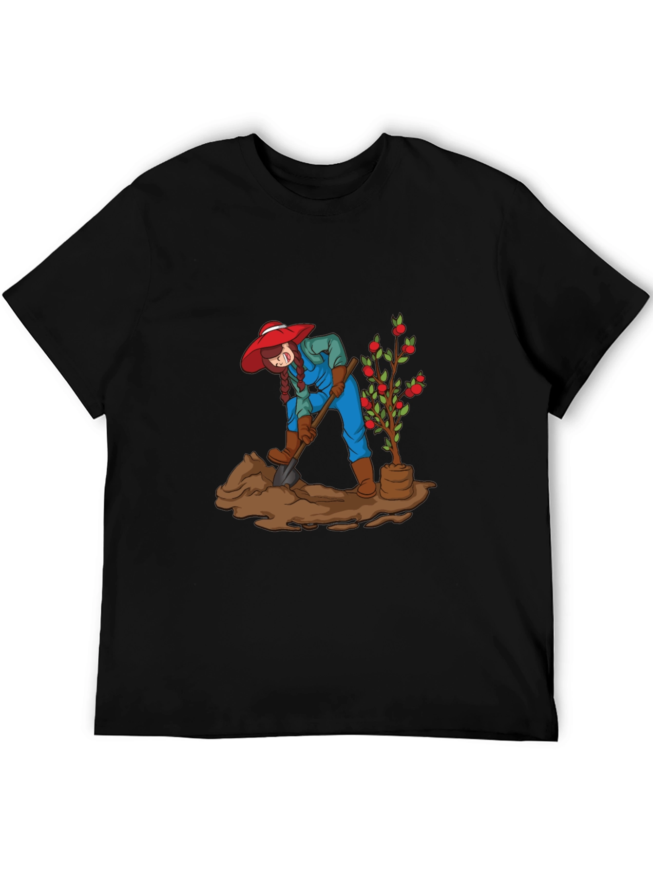 Gardener Graphic Black T-Shirt