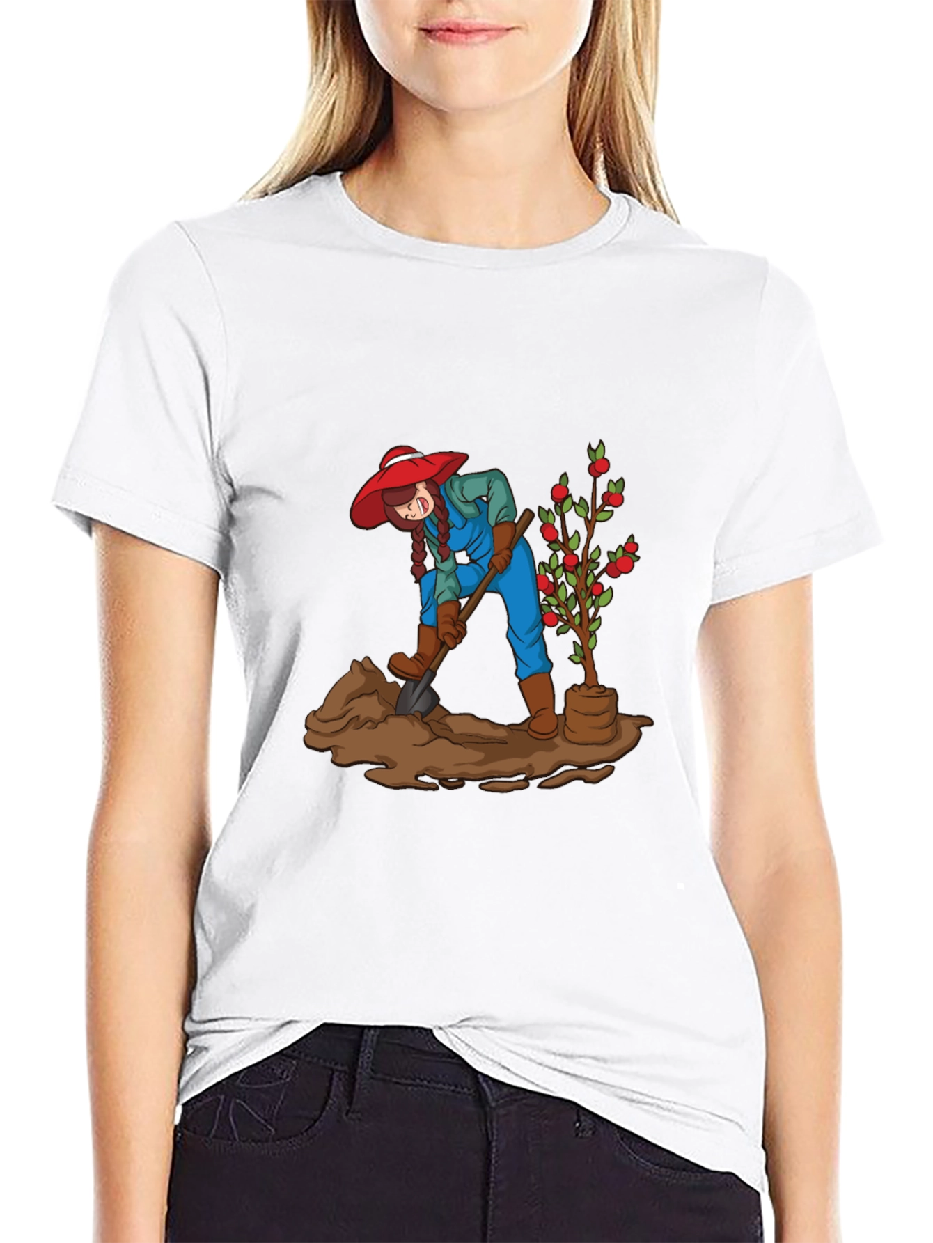 Gardener Graphic Black T-Shirt