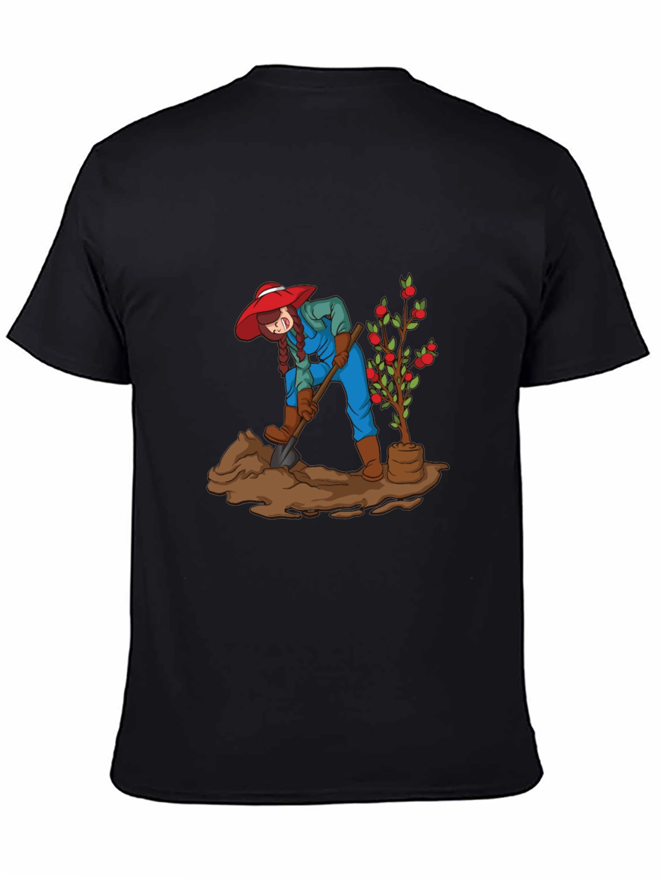 Gardener Graphic Black T-Shirt