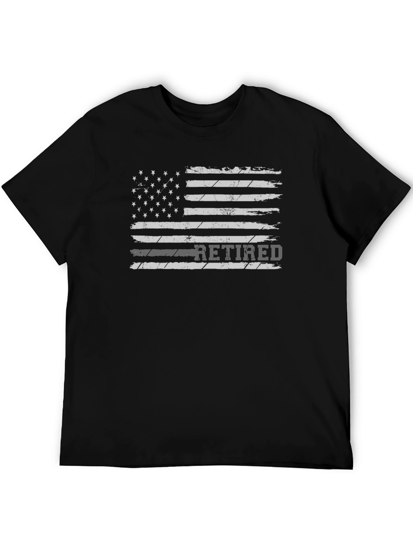 Retired American Flag T-Shirt