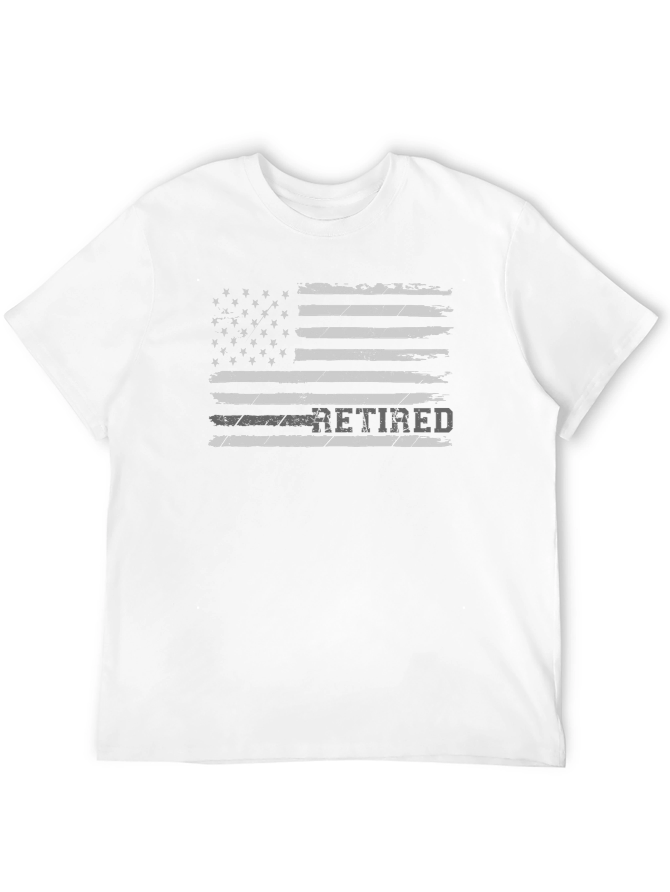 Retired American Flag T-Shirt
