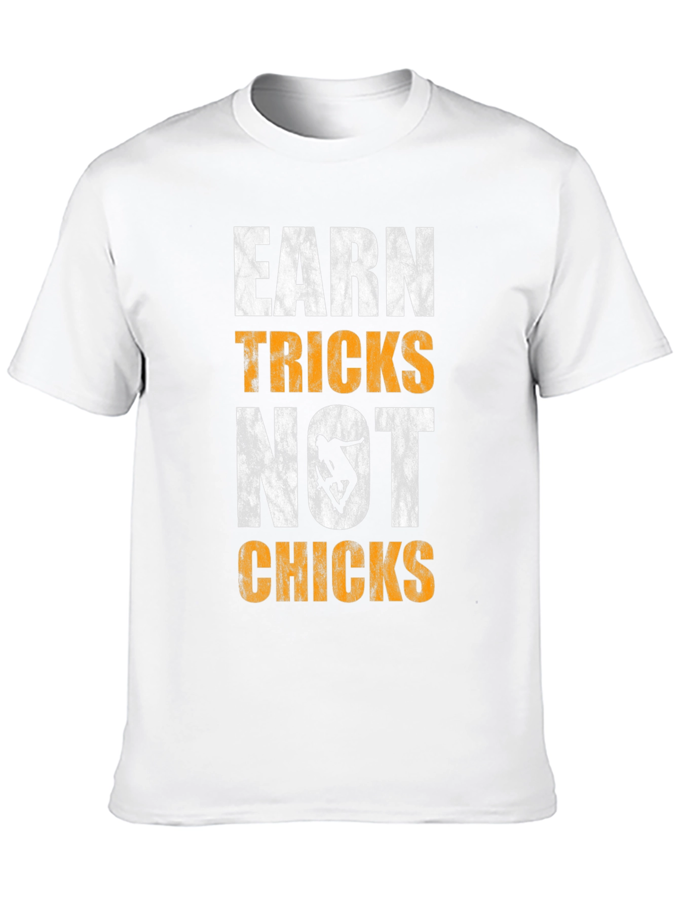 Earn Tricks Not Chicks Graphic Tee - Skateboarding