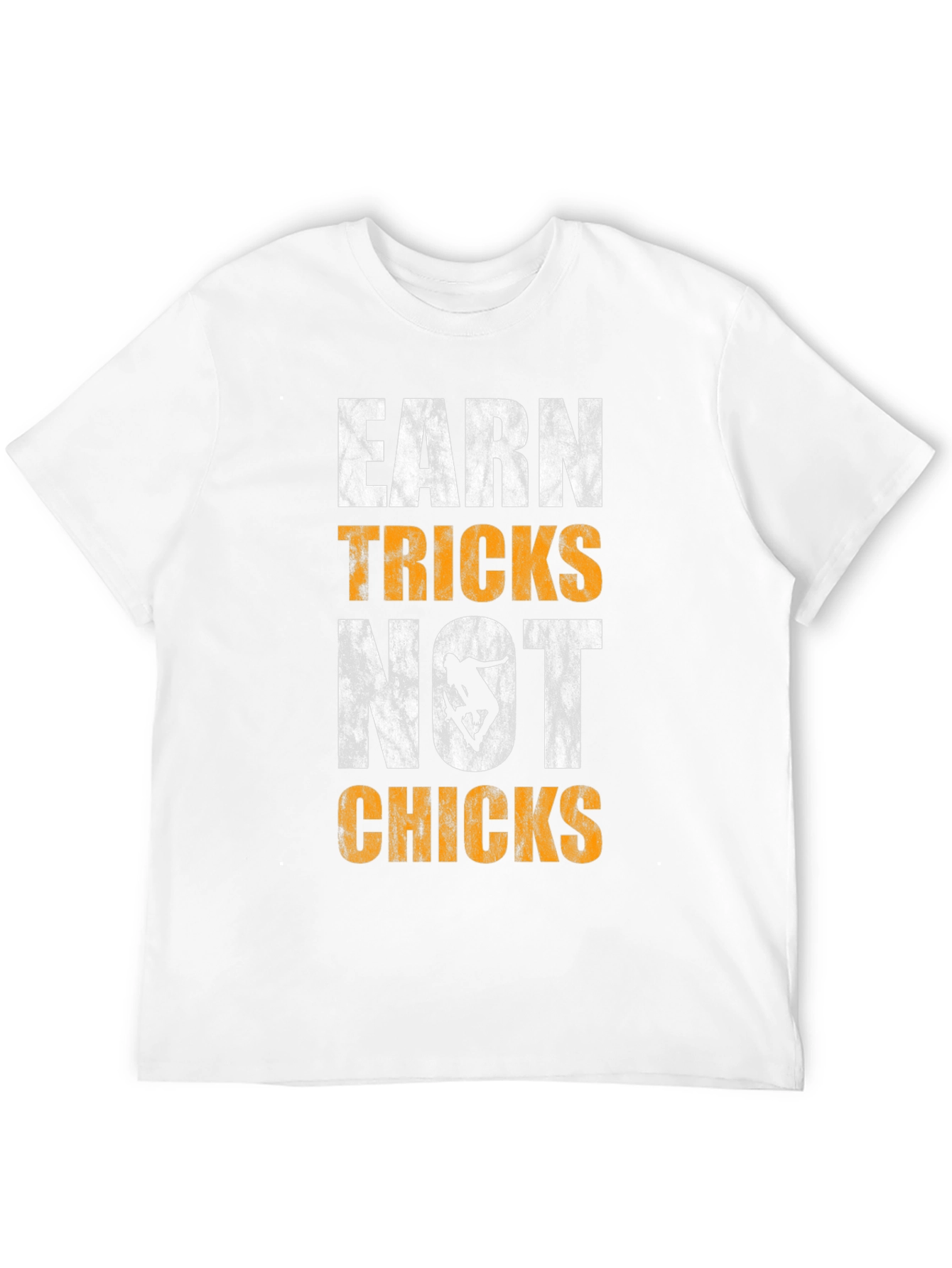 Earn Tricks Not Chicks Graphic Tee - Skateboarding