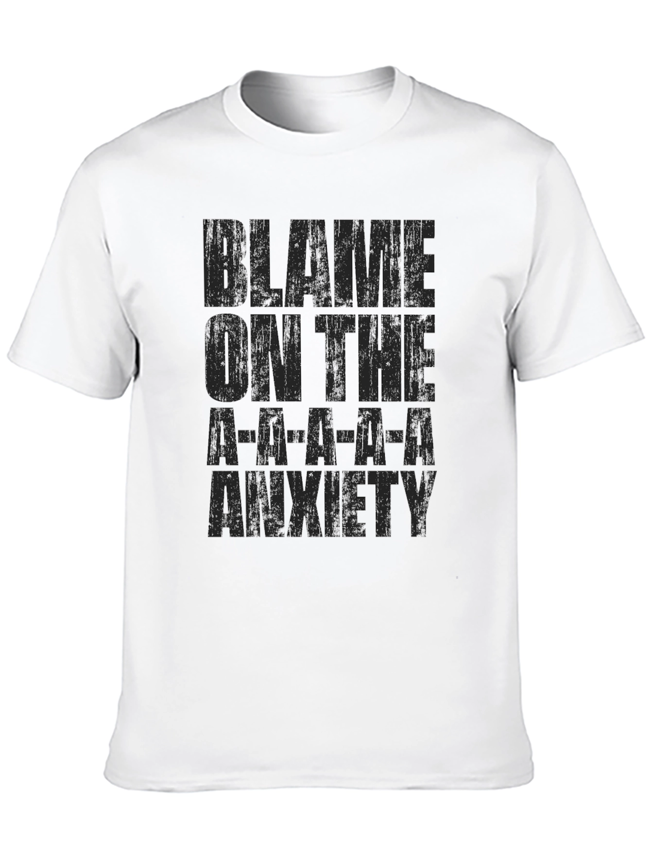 Blame on the Anxiety Graphic T-Shirt
