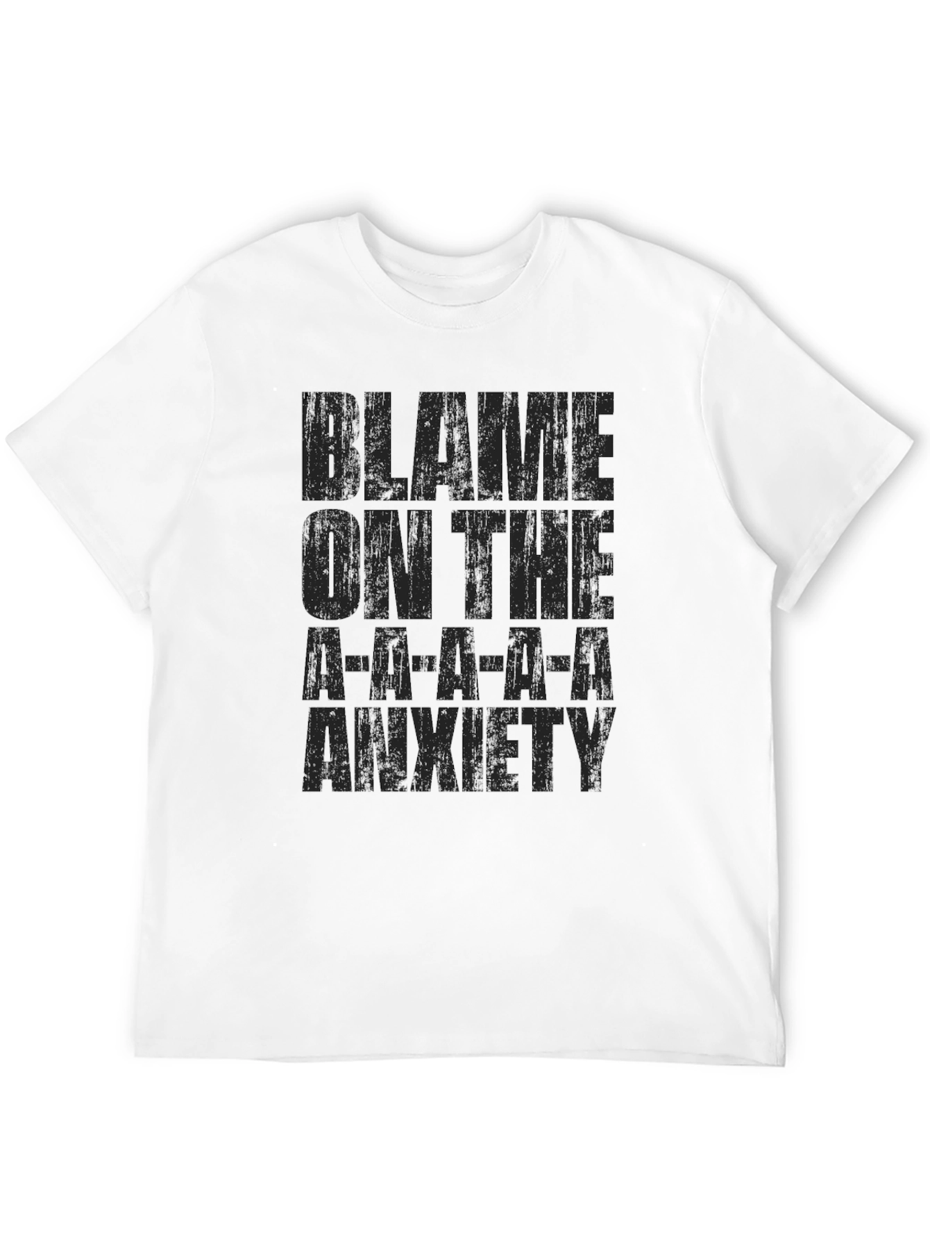 Blame on the Anxiety Graphic T-Shirt