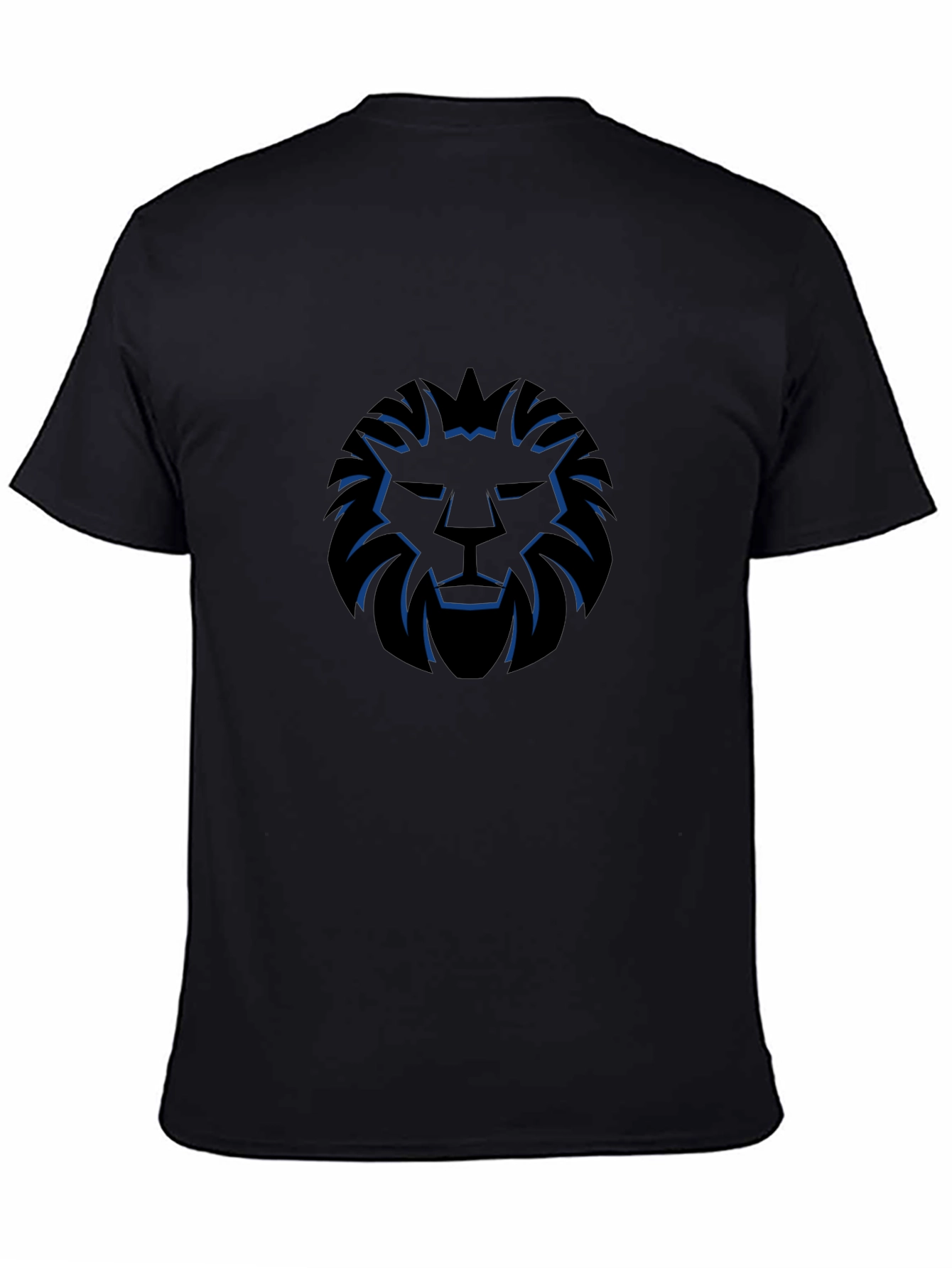 Lion Emblem Black T-Shirt
