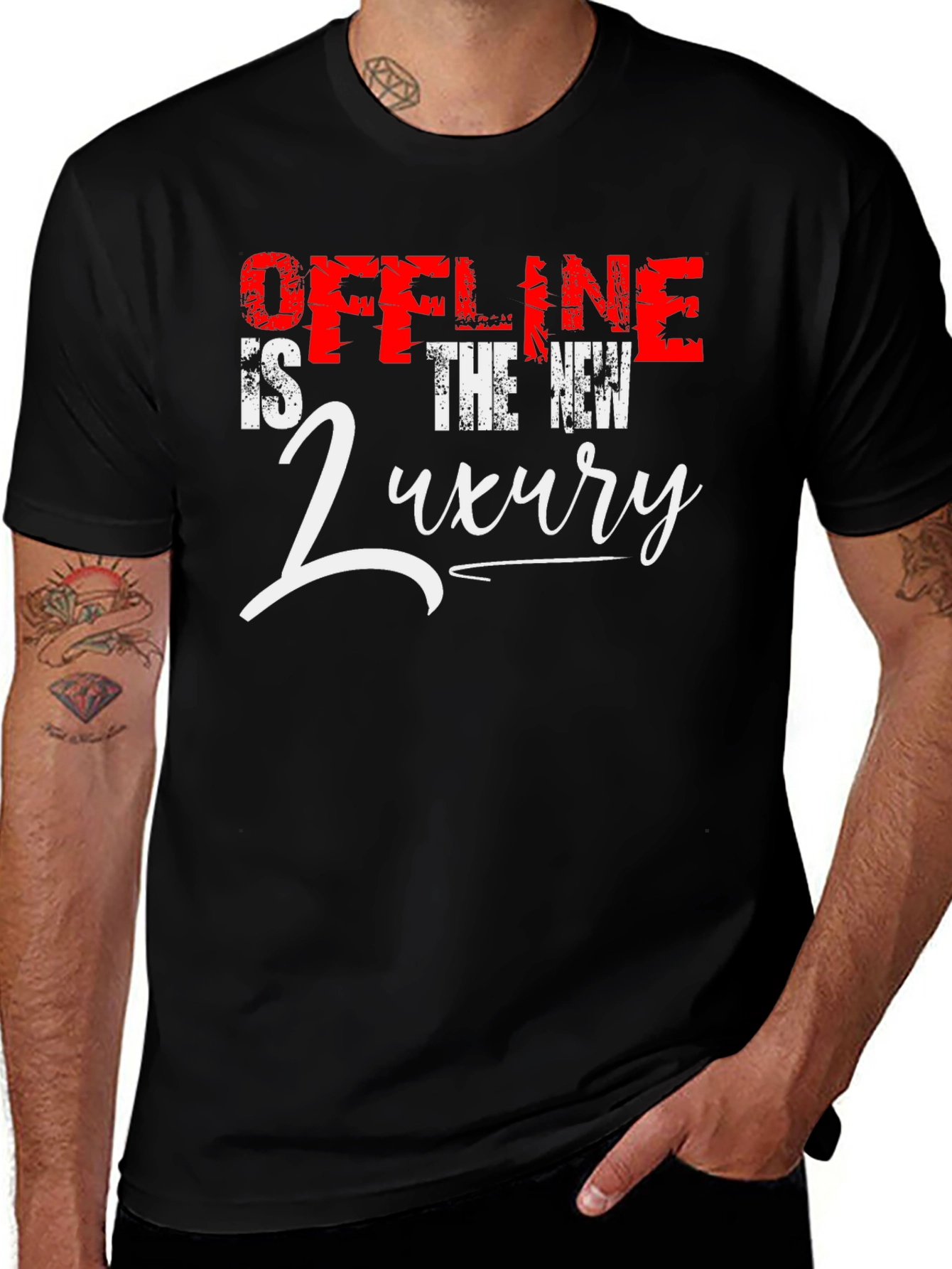Offline Is The New Luxury Graphic T-Shirt