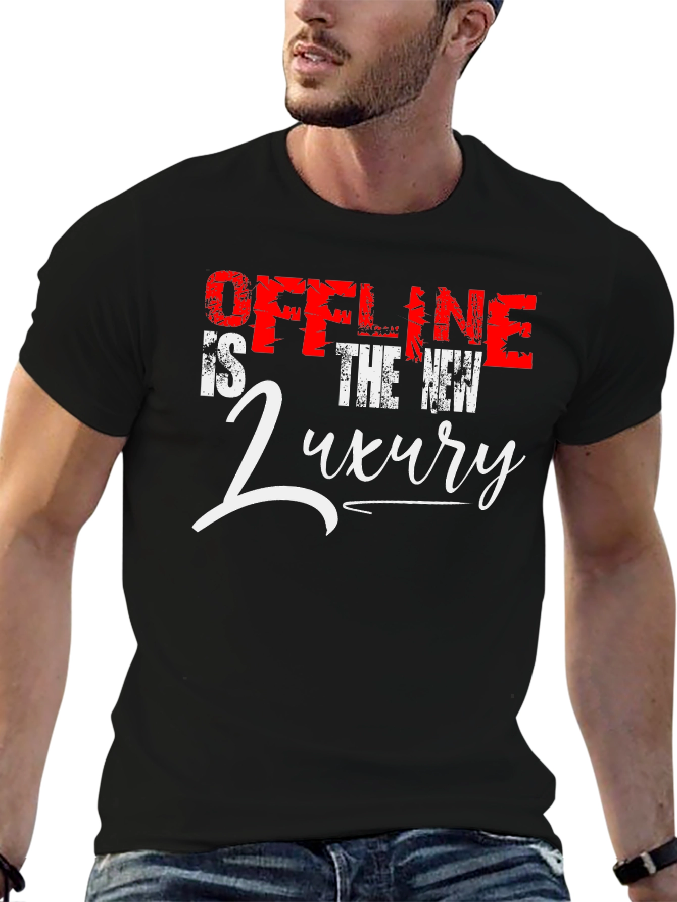 Offline Is The New Luxury Graphic T-Shirt