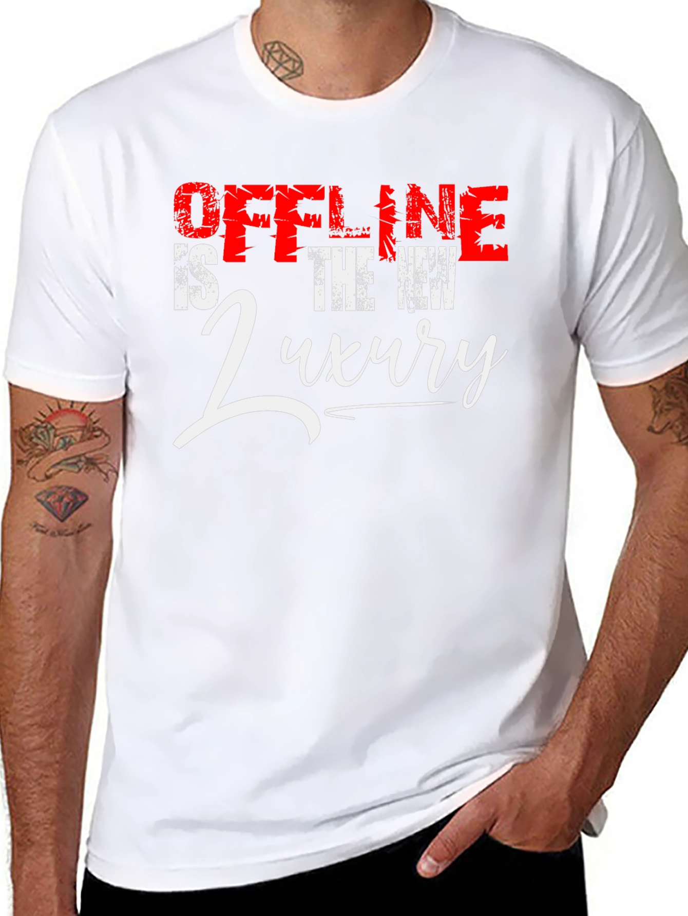 Offline Is The New Luxury Graphic T-Shirt