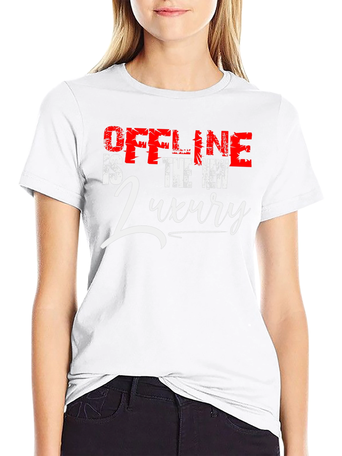 Offline Is The New Luxury Graphic T-Shirt