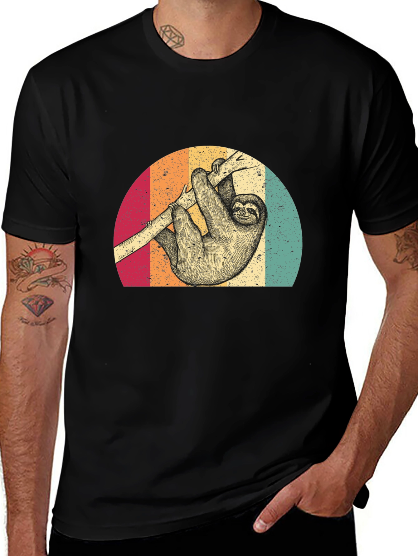 Retro Sloth T-Shirt