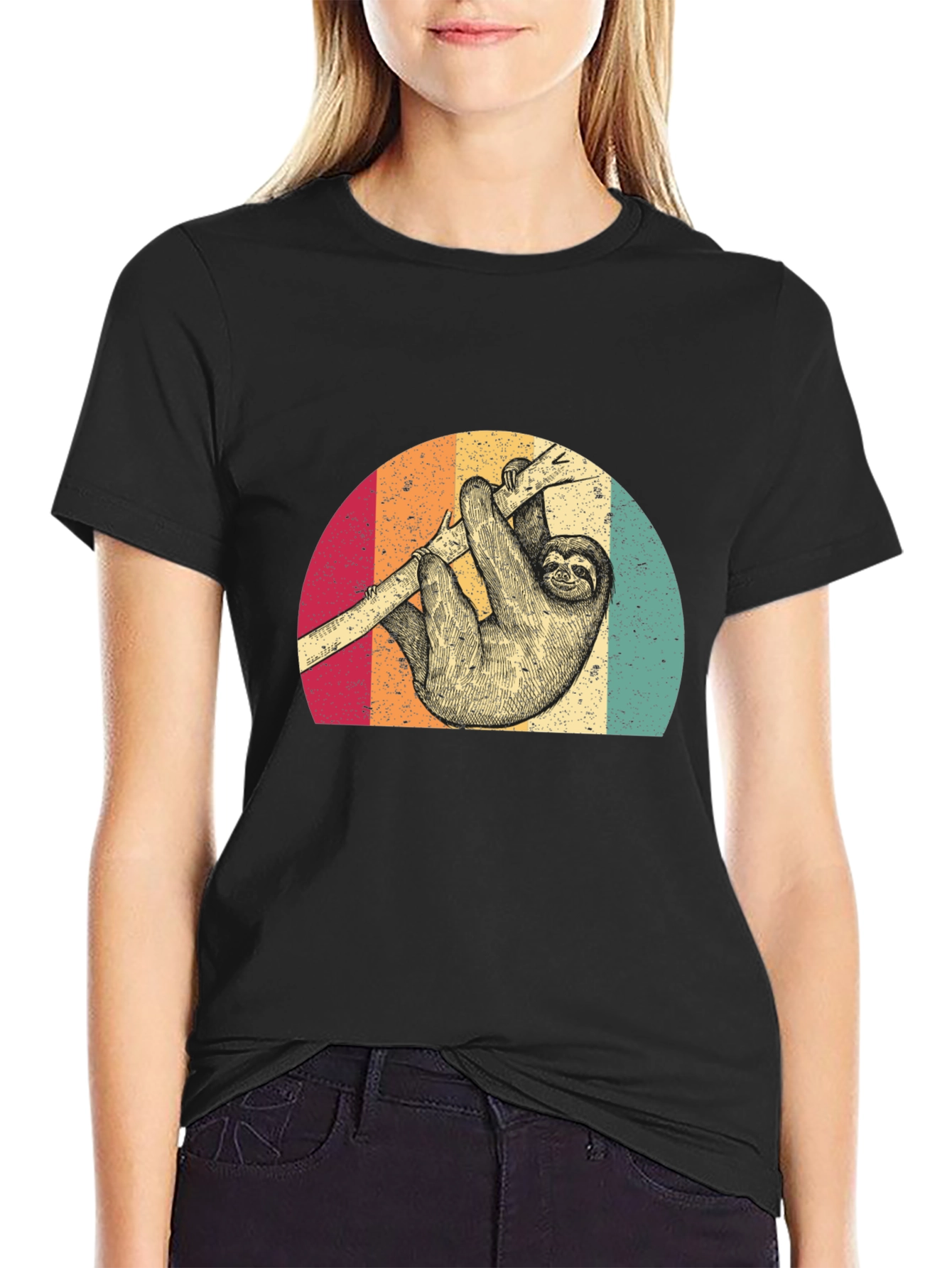 Retro Sloth T-Shirt