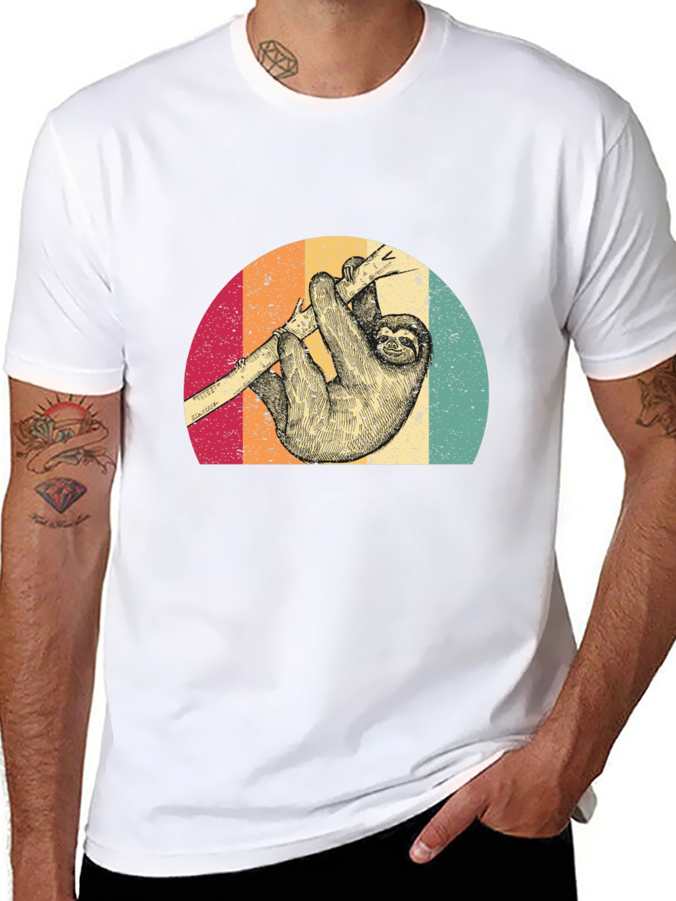 Retro Sloth T-Shirt