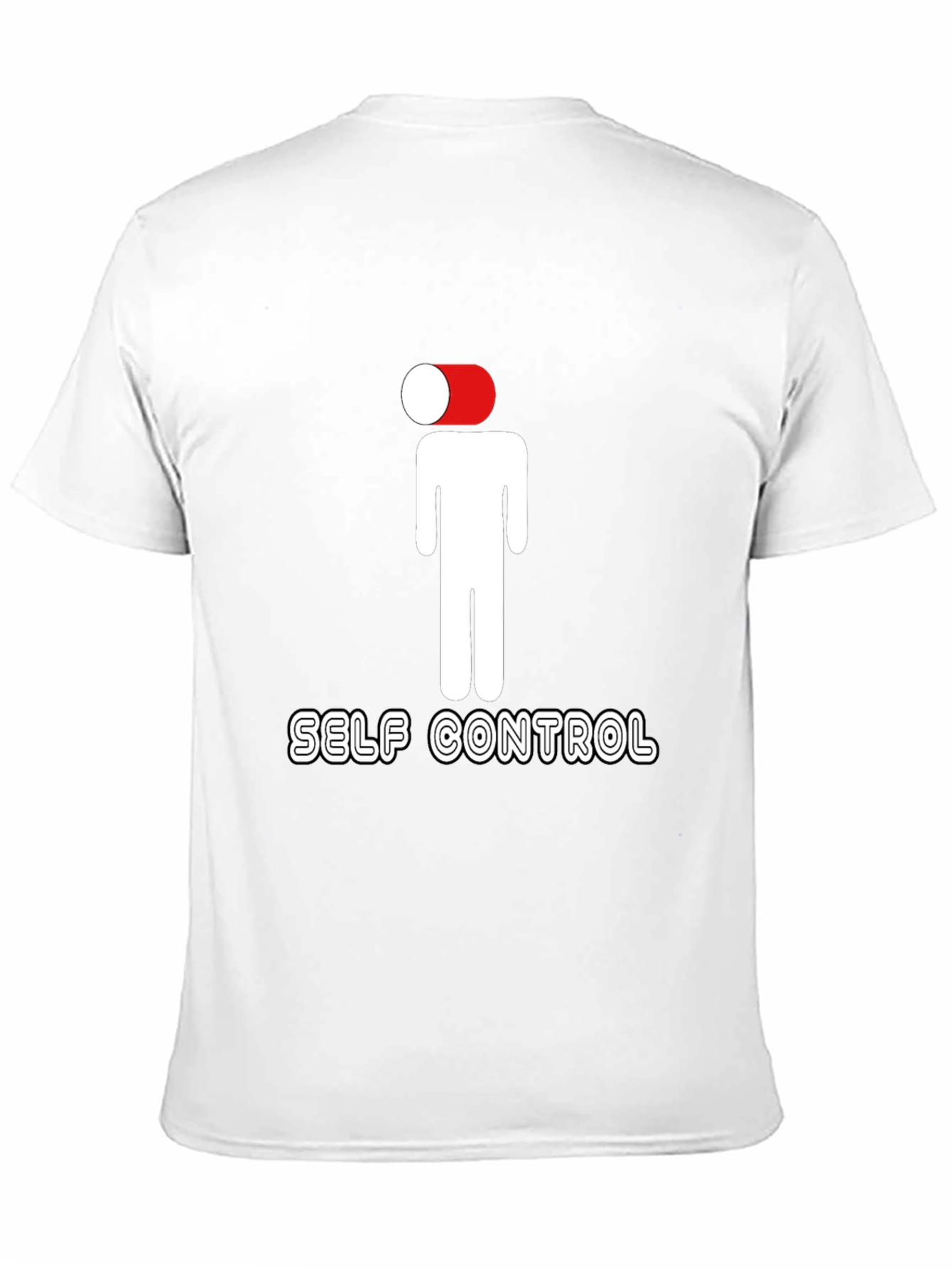 Self Control Graphic Tee - Black Casual Shirt