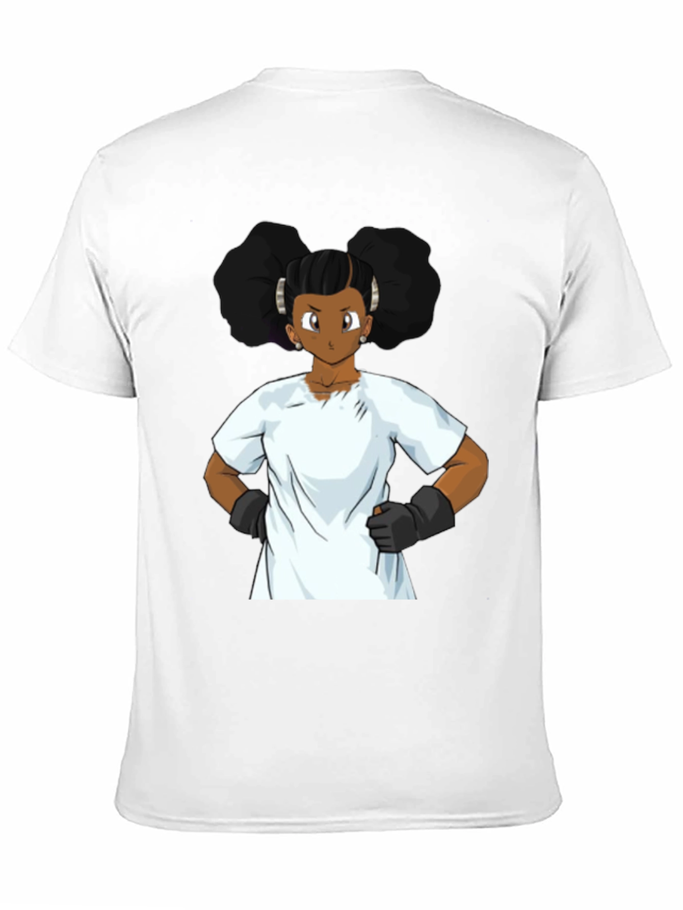 Cartoon Graphic Black T-Shirt