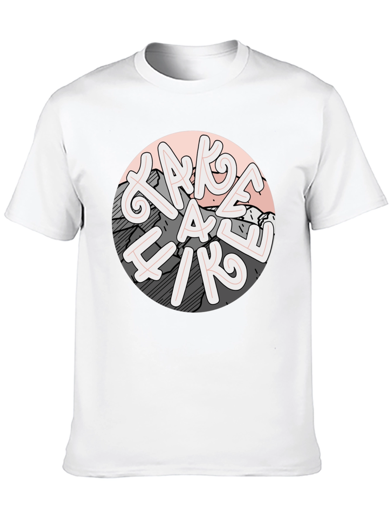 Take a Hike Graphic Tee - Mens Casual Shirt