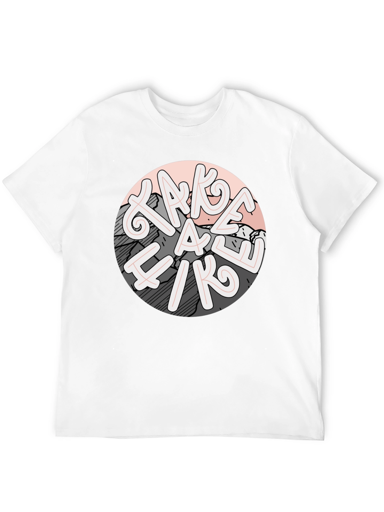 Take a Hike Graphic Tee - Mens Casual Shirt