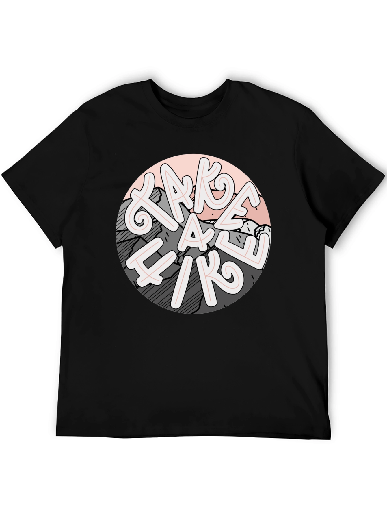 Take a Hike Graphic Tee - Mens Casual Shirt