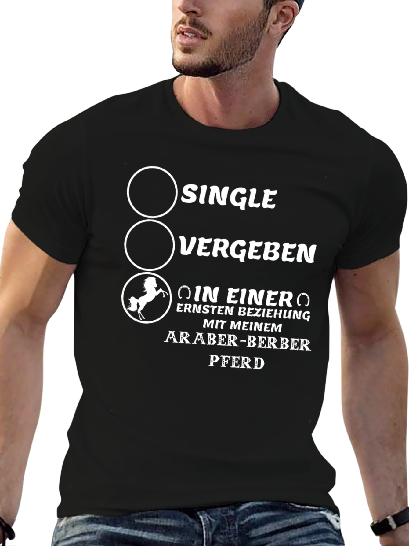 Single Taken Arab Horse T-Shirt
