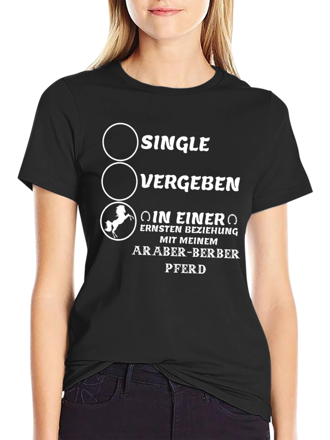 Single Taken Arab Horse T-Shirt