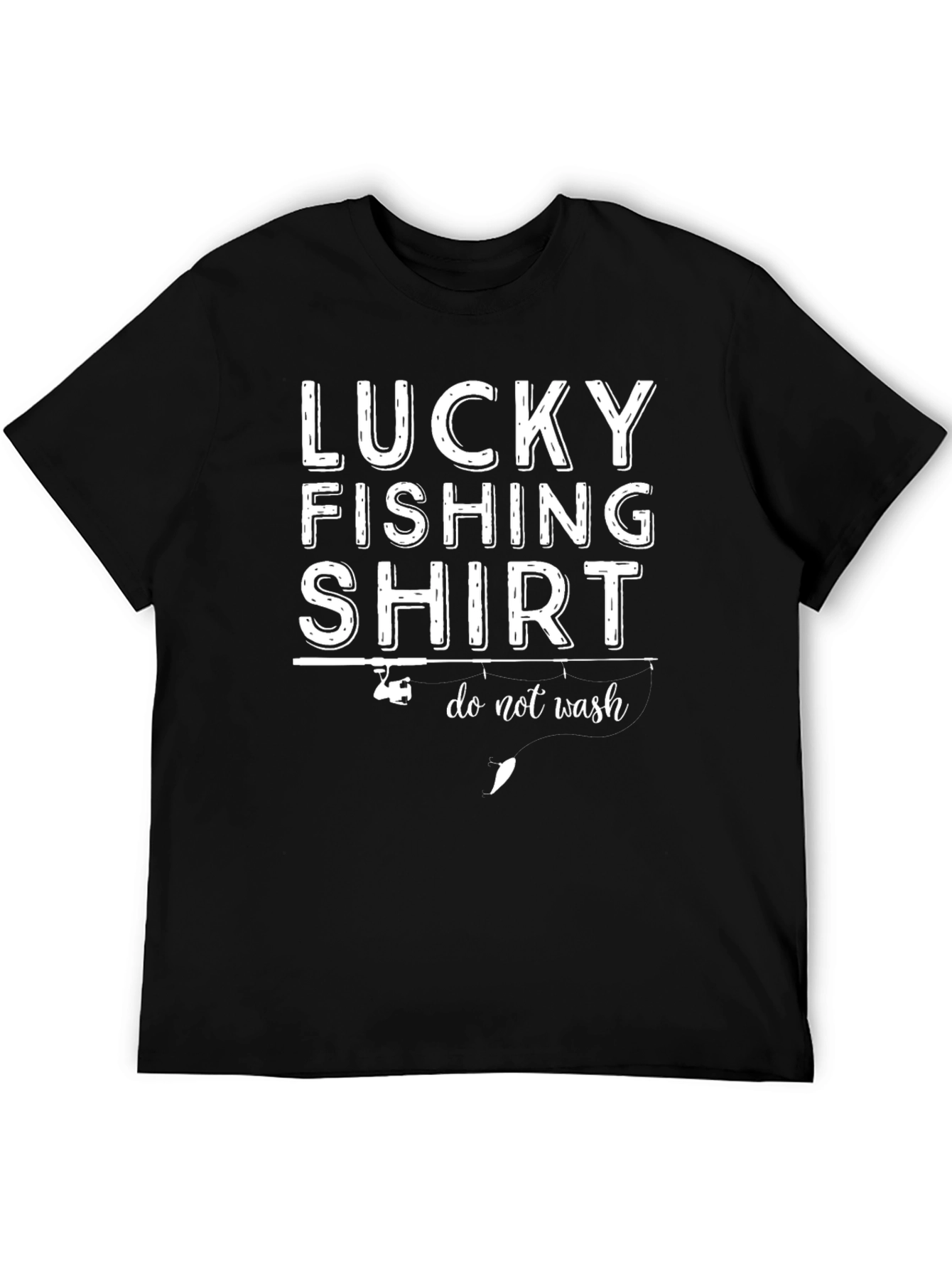 Lucky Fishing Shirt - Funny Fisherman Tee