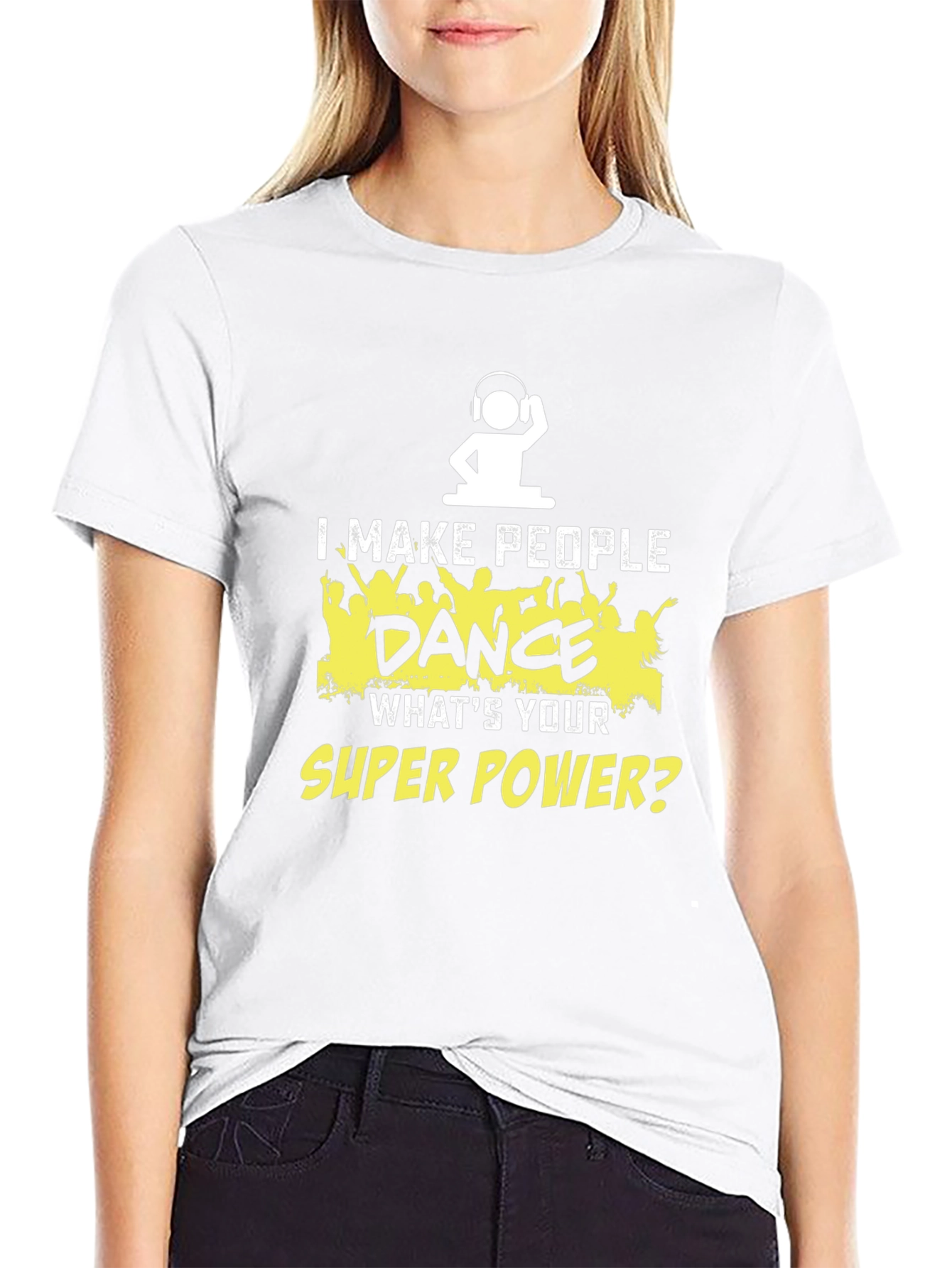 I Make People Dance Funny DJ T-Shirt